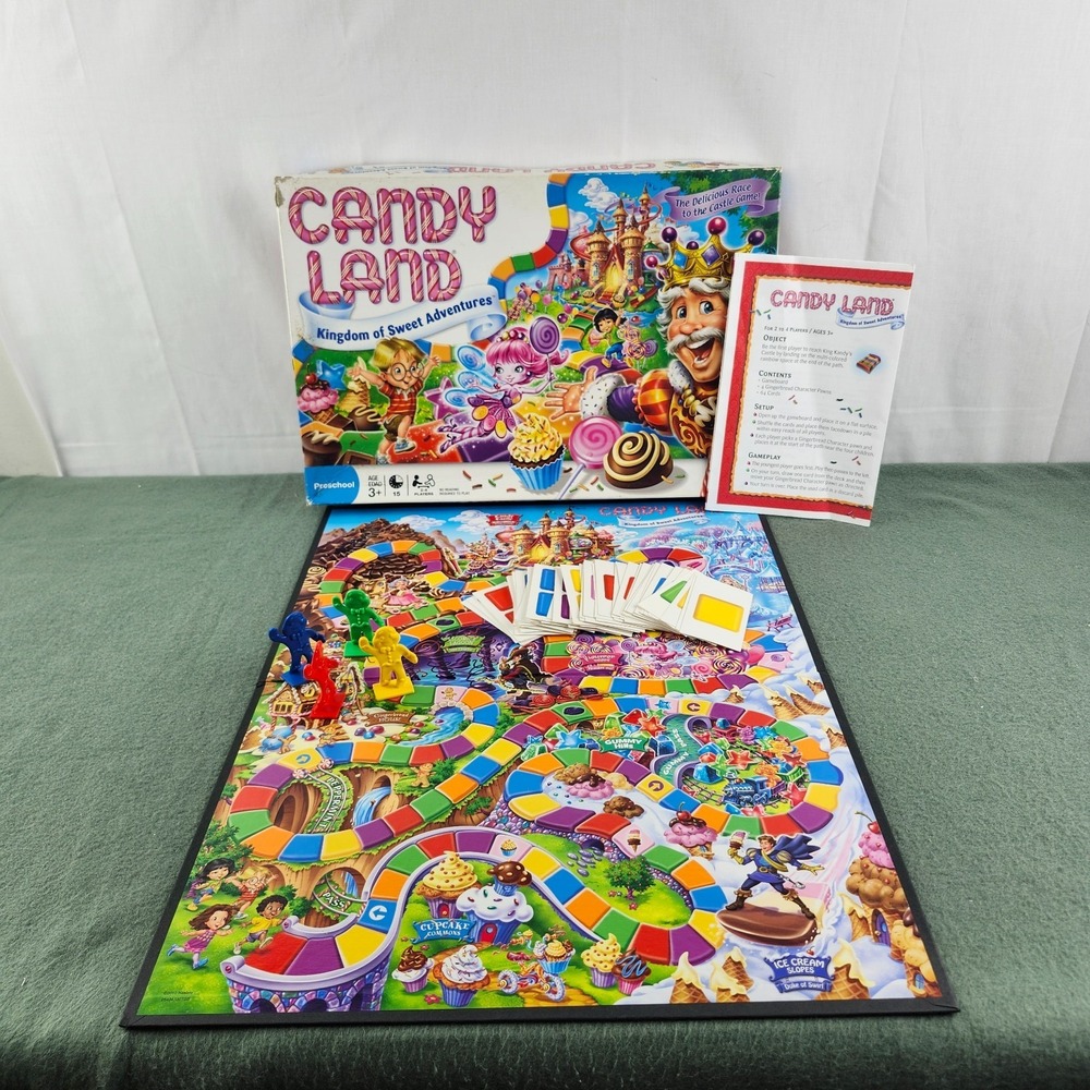 Candy Land Board Game Complete Candyland 2010 Milton Bradley Hasbro